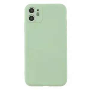 Coque souple en silicone pour iPhone 11 Vert