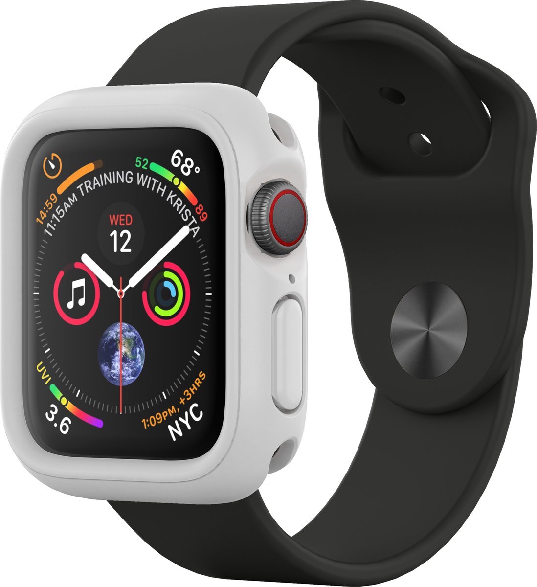 COQUE CRASHGUARD NX™ BLANCHE POUR APPLE WATCH SERIES 4 / 5 / 6 / SE (44mm)
