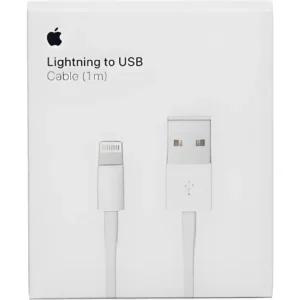 Apple MD818 Câble Lightning Original – 1m – Blanc - OFF ON Lyon