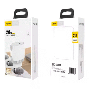 Chargeur mural 20 W, chargeur rapide PD, broches UE A815 Type-C - OFF ON Lyon