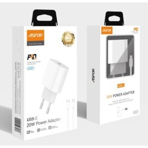 Chargeur rapide PD 20 W ,câble USB Type-C vers Type-C et 1 prise USB Type-C A815 - OFF ON Lyon