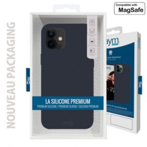 Coque de protection pour téléphone portable – microfibre – compatibilité avec MagSafe – silicone de qualité supérieure - OFF ON Lyon