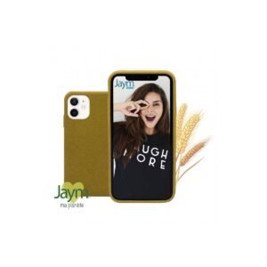 Coque Eco-friendly Jaune iPhone 12/12 Pro - OFF ON Lyon