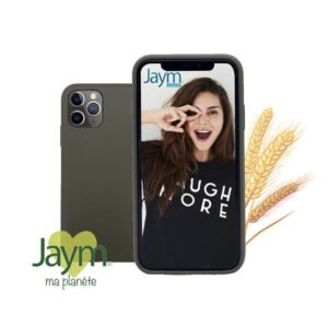 Coque Ecoresponsable Verte pour Apple iPhone 11 - OFF ON Lyon