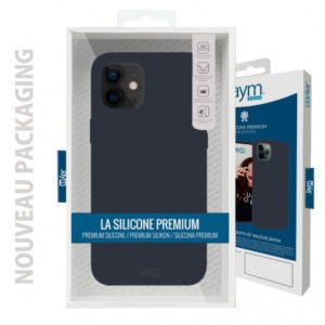 COQUE PREMIUM SILICONE ET MICROFIBRE POUR APPLE IPHONE 14 PLUS BLEU - OFF ON Lyon