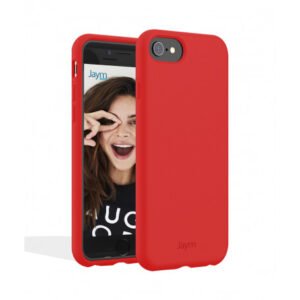 COQUE PREMIUM SILICONE ET MICROFIBRE POUR APPLE IPHONE 7 / 8 / SE 2020 (4G) / SE 2022 (5G) ROUGE - OFF ON Lyon
