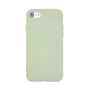 COQUE PREMIUM SILICONE ET MICROFIBRE POUR APPLE IPHONE 7 / 8 / SE 2020 (4G) / SE 2022 (5G) VERT - OFF ON Lyon
