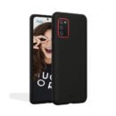COQUE PREMIUM SILICONE ET MICROFIBRE POUR SAMSUNG GALAXY S20FE 4G/5G NOIRE - OFF ON Lyon
