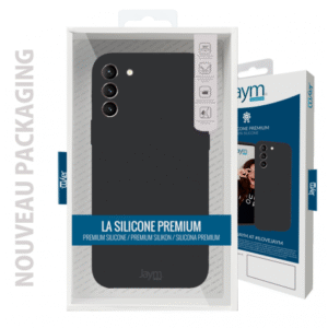 COQUE PREMIUM SILICONE ET MICROFIBRE POUR SAMSUNG GALAXY S21 FE NOIRE - OFF ON Lyon