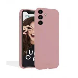 COQUE PREMIUM SILICONE ET MICROFIBRE POUR SAMSUNG GALAXY S23 PLUS ROSE - OFF ON Lyon