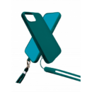 COQUE SILICONE AVEC TOUR DE COU ET TOUR DE POIGNET INCLUS POUR IPHONE 14 PRO MAX VERT SAPIN - OFF ON Lyon