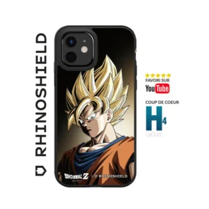 Coque SolidSuit pour Iphone 12/12 Pro Dragon Ball Z Goku Super Saiyan Noir – RHINOSHIELD - OFF ON Lyon