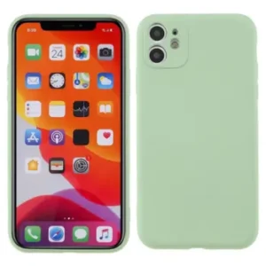 Coque souple en silicone pour iPhone 11 Vert - OFF ON Lyon