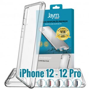COQUE SOUPLE RENFORCÉE DROP-TEST 3M COMPATIBLE MAGSAFE POUR IPHONE 12 / 12 PRO - OFF ON Lyon