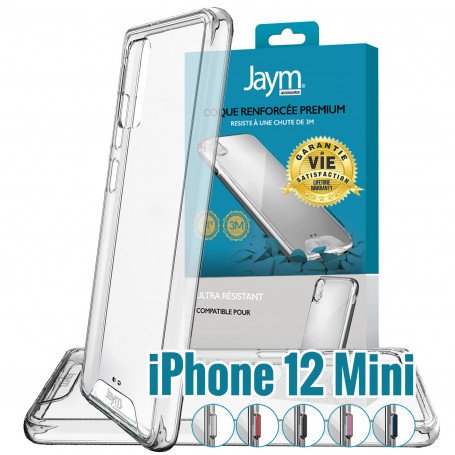 COQUE SOUPLE RENFORCÉE DROP-TEST 3M POUR APPLE IPHONE 12 MINI - OFF ON Lyon