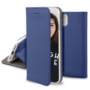 Étui Folio Pour Samsung Galaxy A53 5g Magnétique Fonction Stand Bleu