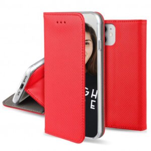 ETUI FOLIO STAND MAGNETIQUE ROUGE POUR SAMSUNG GALAXY A13 4G - OFF ON Lyon