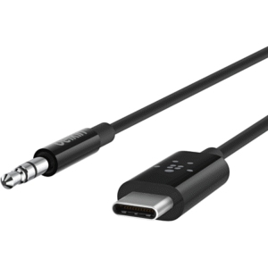 RockStar™ 3.5mm Audio Cable with USB-C™ Connector câble audio USB C 3,5mm Noir - OFF ON Lyon