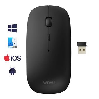 Souris Bluetooth (Noir) WIWU - OFF ON Lyon