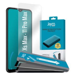 VERRE TREMPE PREMIUM 2.5D AVEC APPLICATEUR POUR APPLE IPHONE XS MAX / IPHONE 11 PRO MAX - OFF ON Lyon